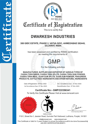 GMP Certificate